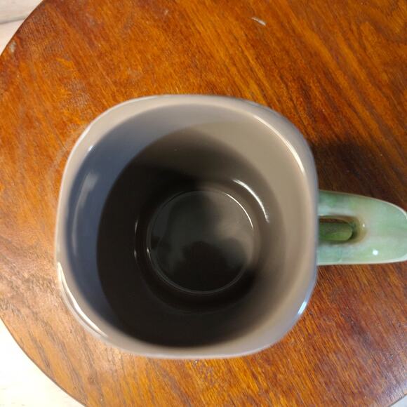 Daytona Beach Florida Ceramic Coffee Mug‎ from My Cafe' Green White Taupe 16 oz - Picture 5 of 9